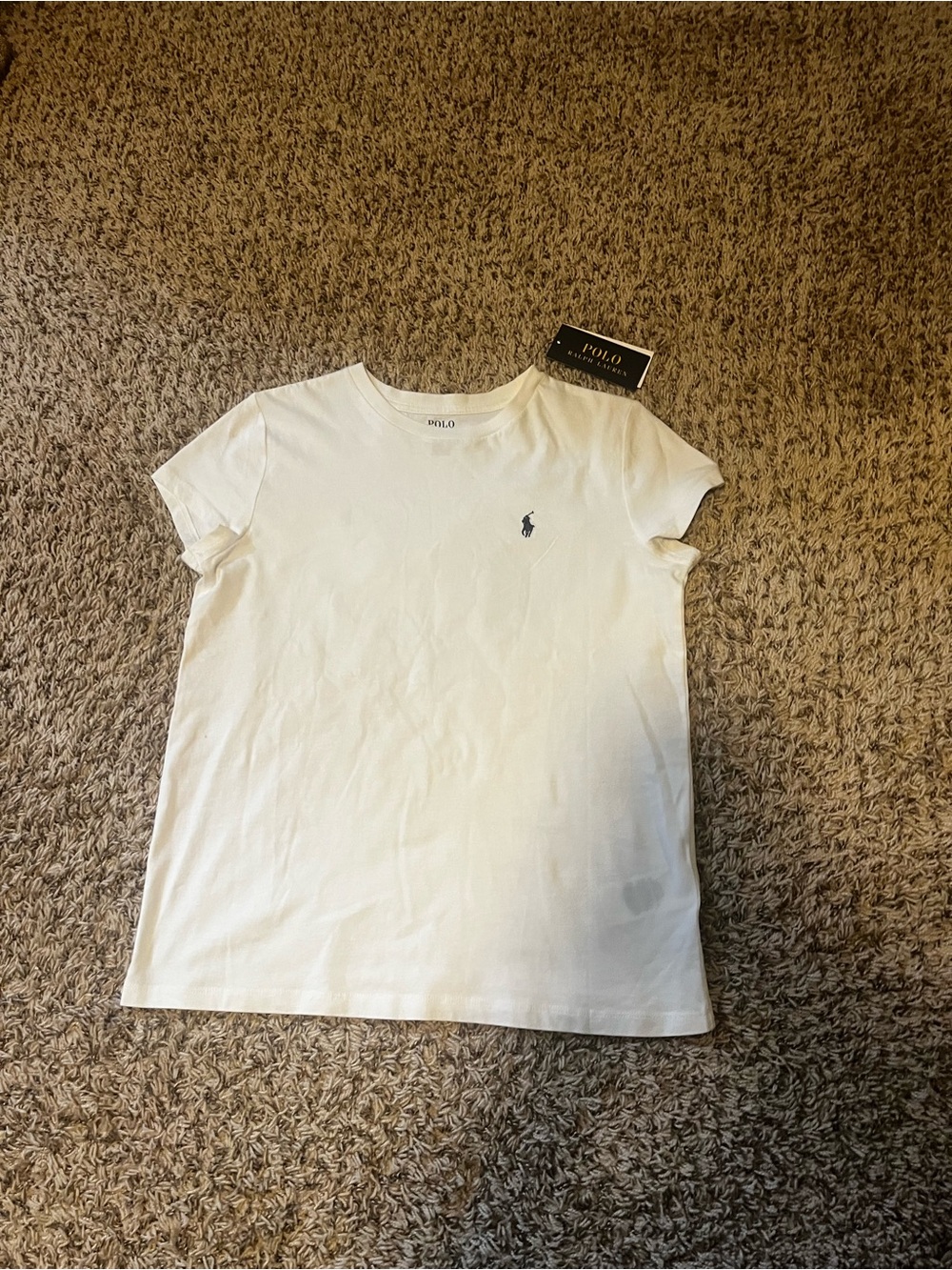 Polo Ralph Lauren Cotton Jersey Tee girl (XL)